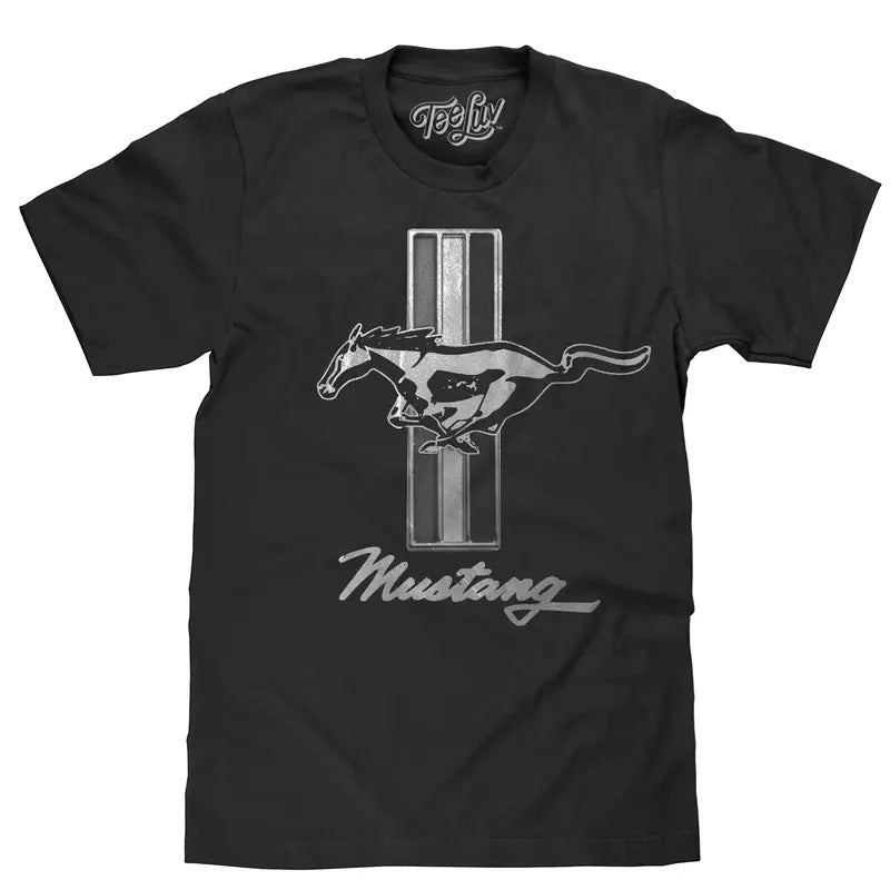 Ford Mustang Logo T-Shirt - Black Hoodie, Sweatshirt | HypeDripTees.com