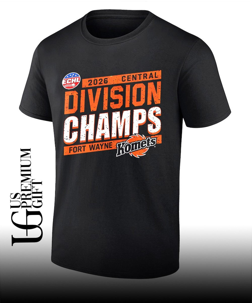 Fort Wayne Komets 2026 Echl Central Division Champions shirt