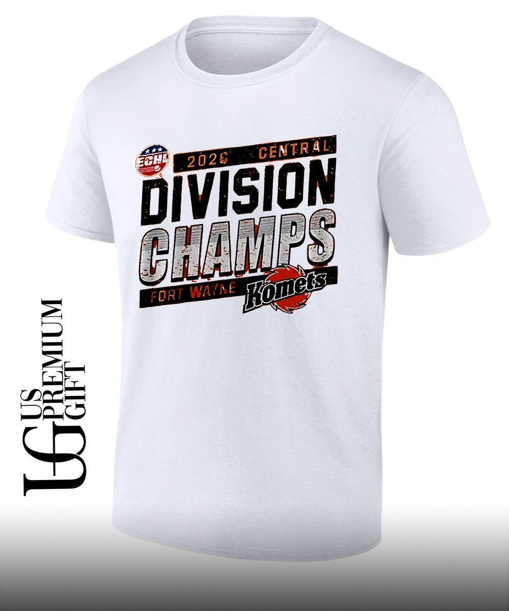 Fort Wayne Komets Division Champions 2026 shirt