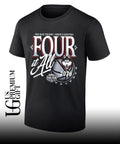 Four It All UConn Huskies 2026 NCAA Women’s Basketball Tournament March Madness Final Four Zone Move shirt