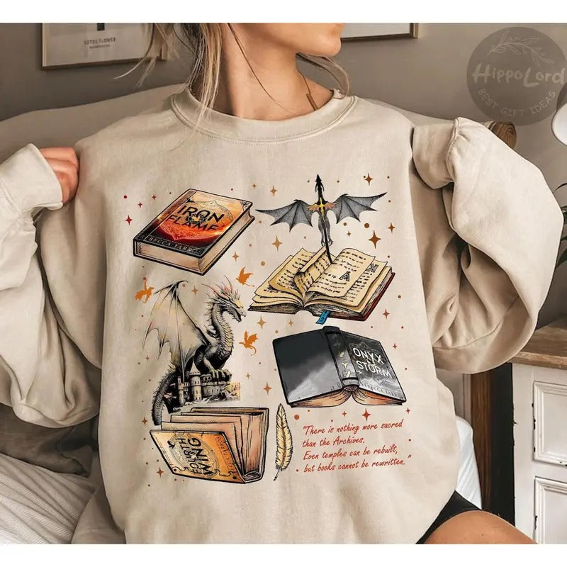 Fourth Wing Series Shirt, Onyx Storm Shirt, Dragon Rider Shirt Bookish Shirt Gift for Book Lover, Violet Sorrengail Shirt...