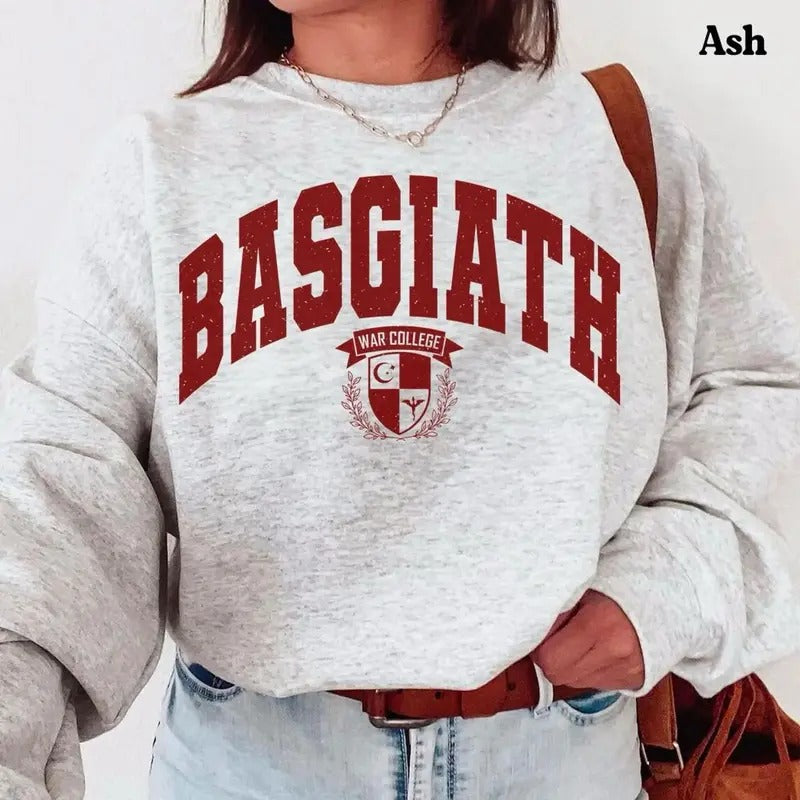 Fourth Wing Sweatshirt, Basgiath War College Shirt, Fourth Wing Sweater, Dragon Rider Shirt, Bookish Sweatshirt, Fantasy...