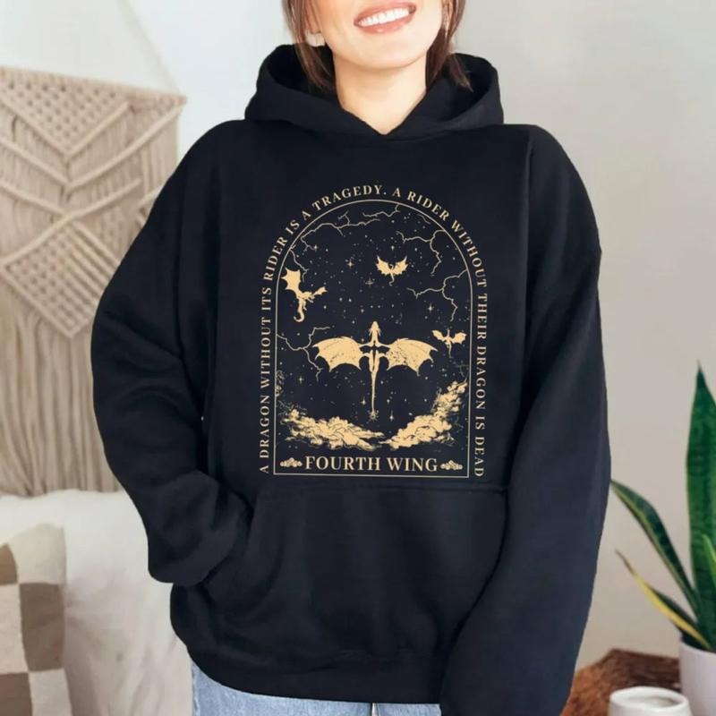 Fourth Wing Sweatshirt, Basgiath War College Shirt, Violet Sorrengail, Bookish Sweatshirt, Xaden Riorson, Fantasy Book...