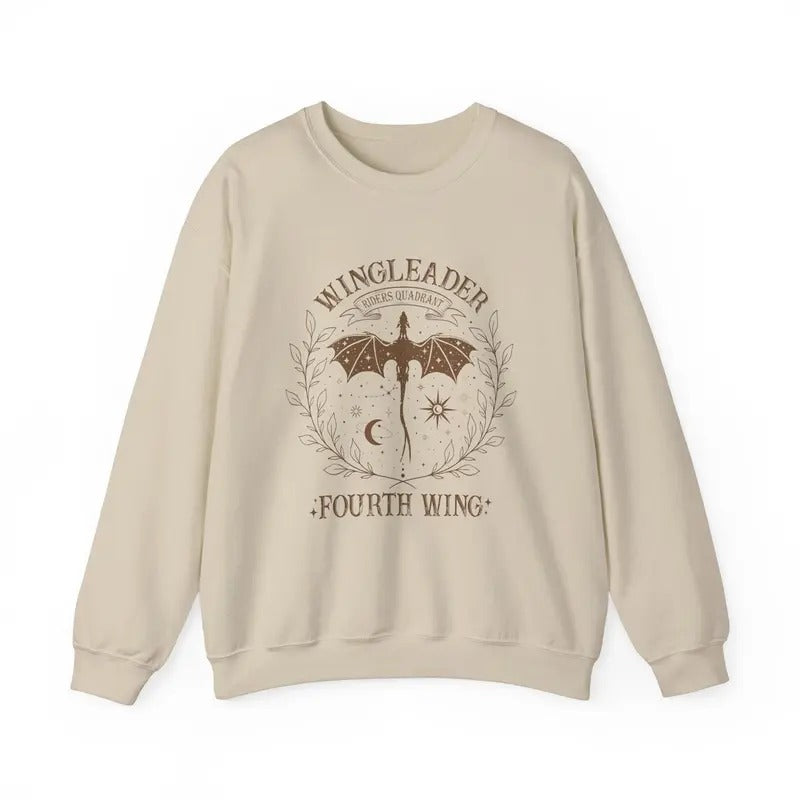 Fourth Wing Sweatshirt, Basgiath War College Sweatshirt, Fourth Wing Merch, Riders Quadrant Shirt, Dragon Rider Shirt,...