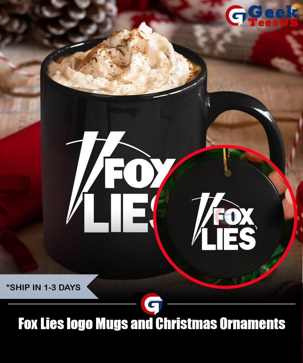 Fox Lies logo shirt