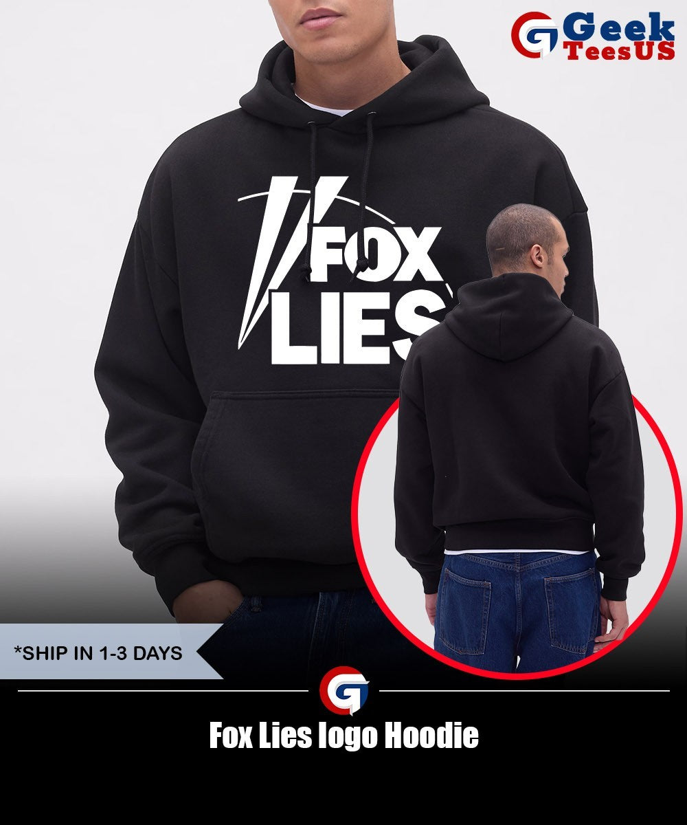 Fox Lies logo shirt