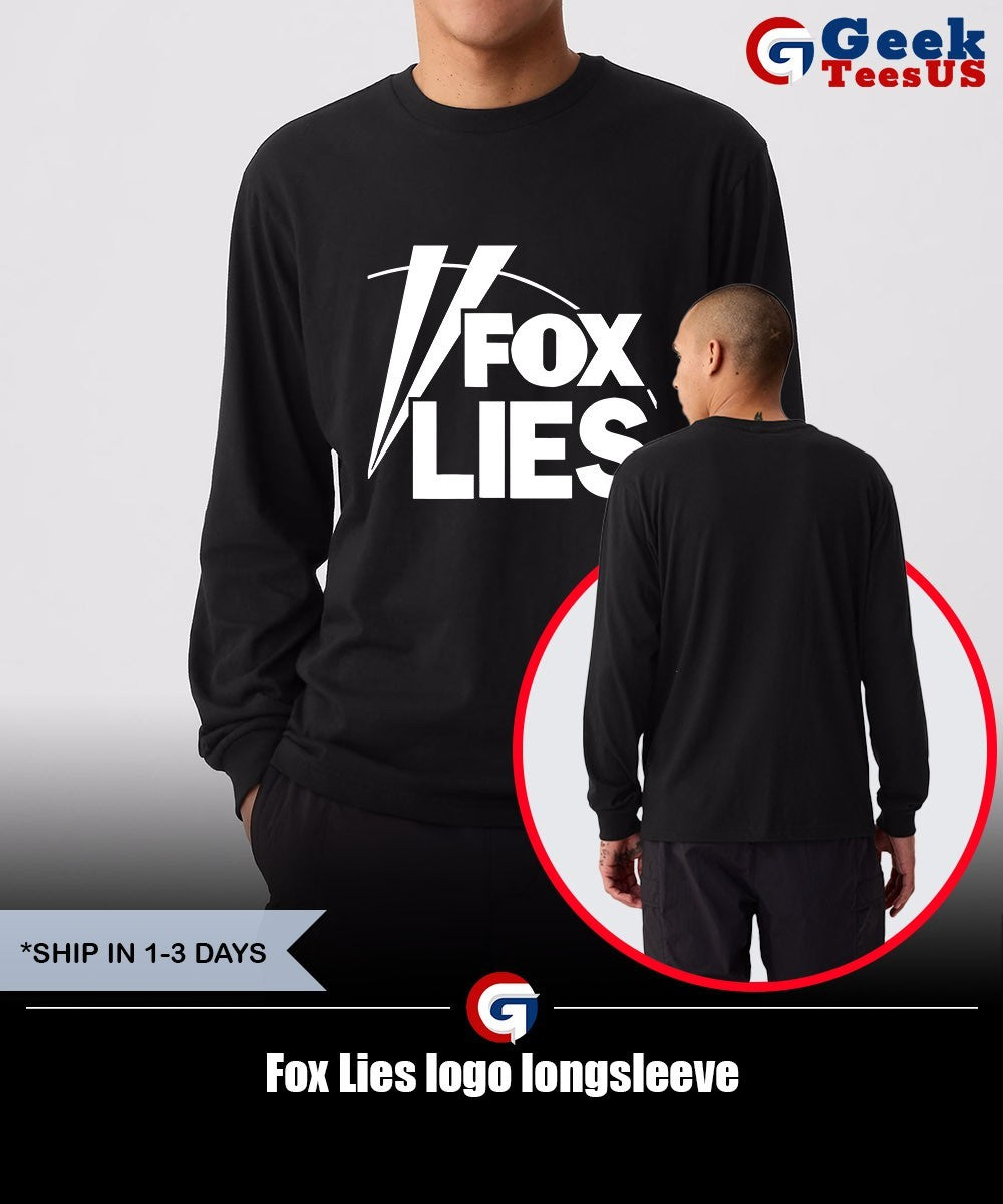 Fox Lies logo shirt