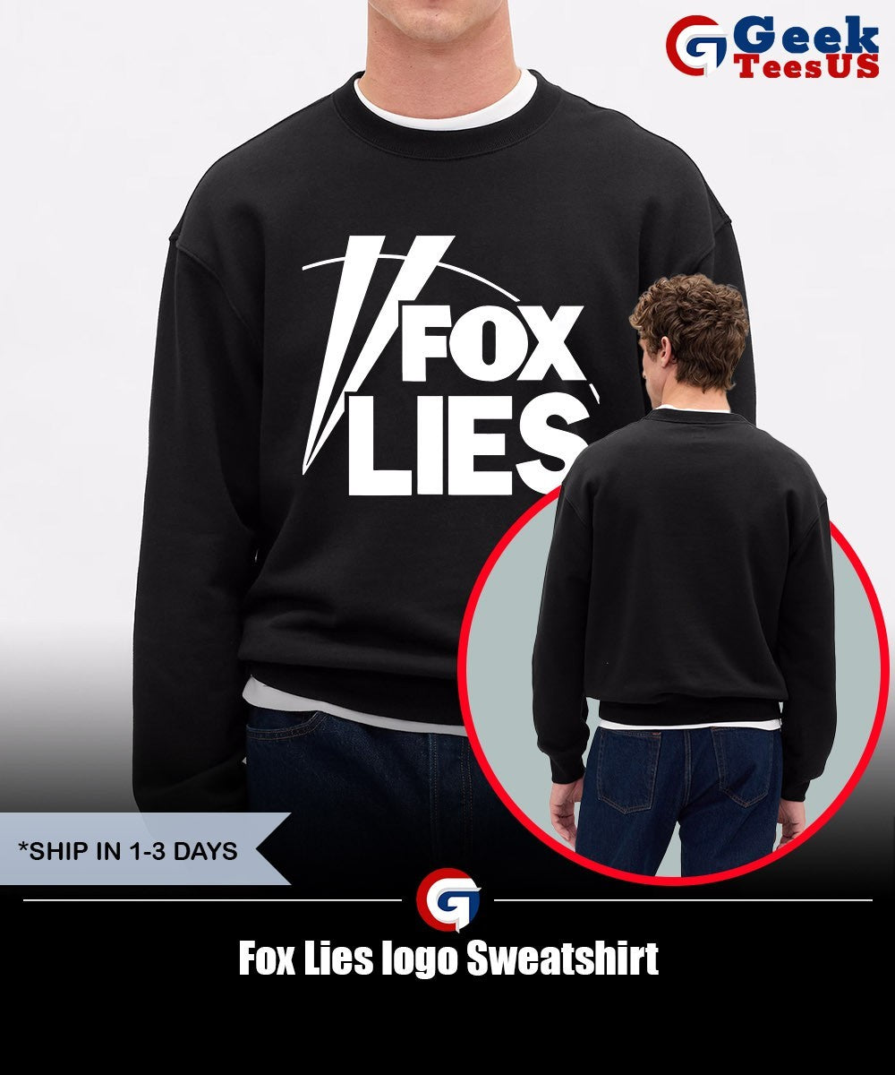 Fox Lies logo shirt