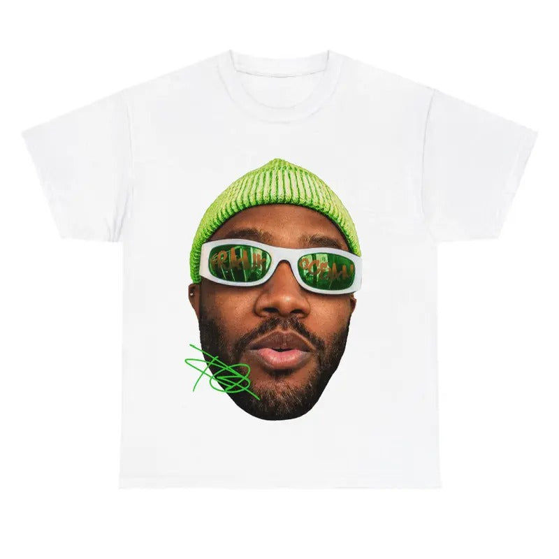 Frank Big Face Tee, Green Frank Shirt Hoodie, Sweatshirt | HypeDripTees.com