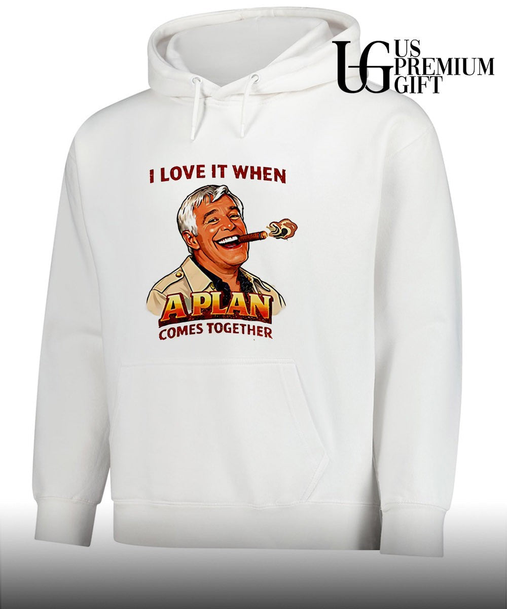Frank Drebin I love it when a plan comes together shirt