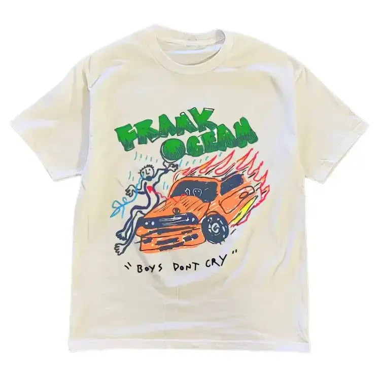 Frank Hip Hop T-shirt, Dont Cry Rapper Tee Classic Cotton Hoodie, Sweatshirt | HypeDripTees.com