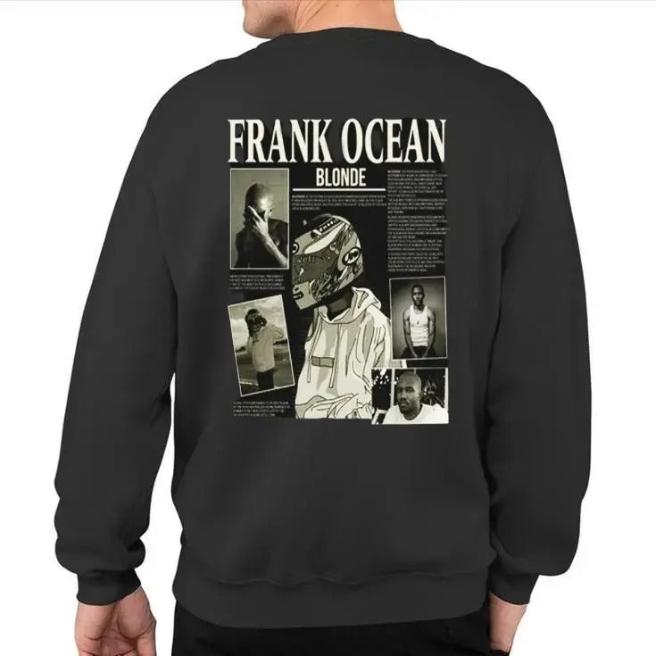 Frank Oceean Bl0nde Sweatshirt, Bl0nde Sweatshirt, Sweatshirt Gift For Fans, Fo Blonnd Shirt, Bl0nd Album, Music Gift,...