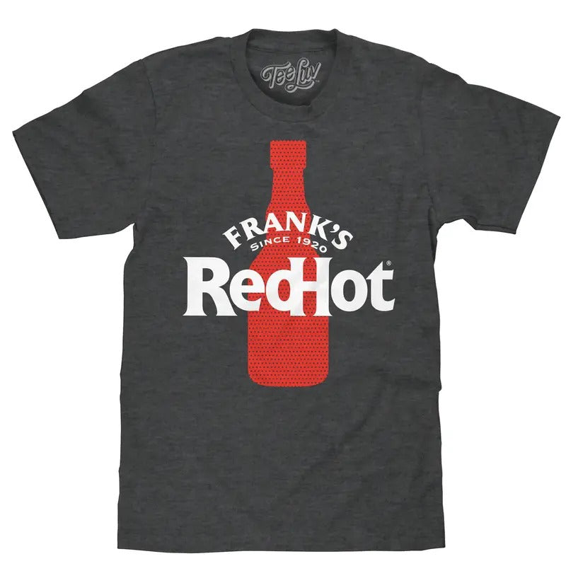 Frank's Red Hot T-Shirt - Charcoal Gray Hoodie, Sweatshirt | HypeDripTees.com