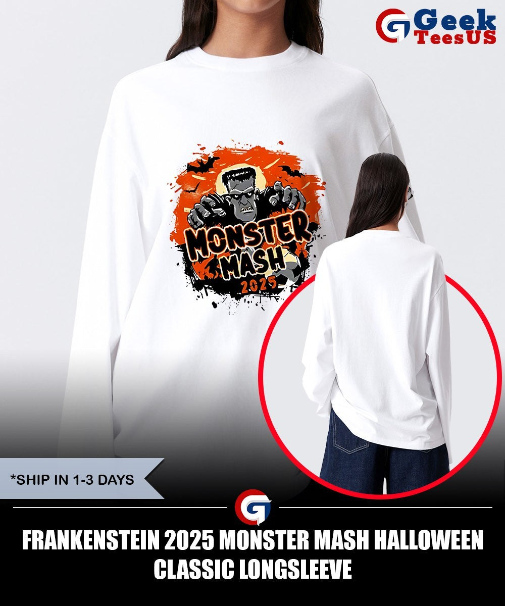 Frankenstein 2025 Monster Mash Halloween Classic shirt