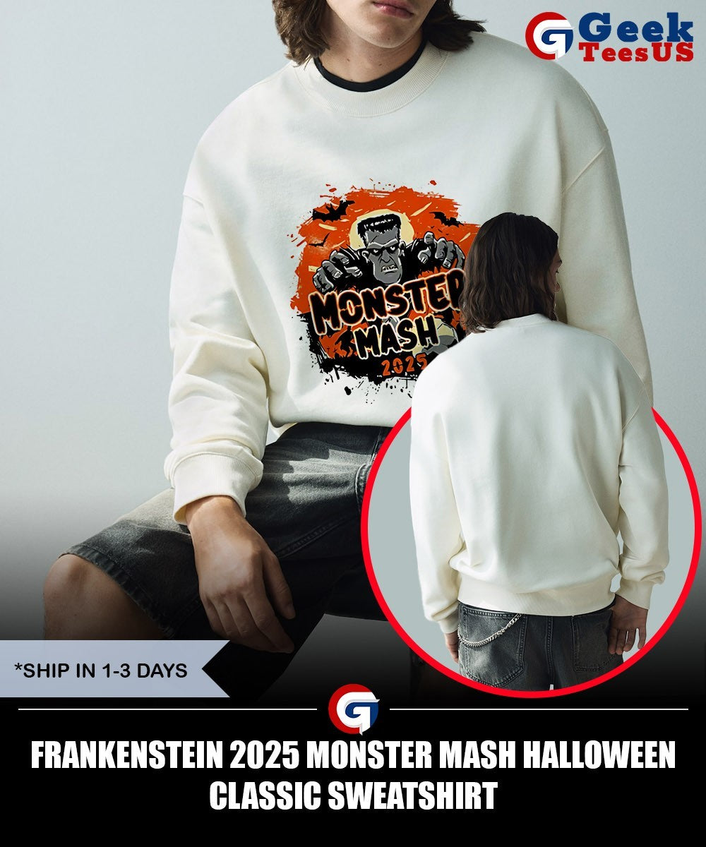 Frankenstein 2025 Monster Mash Halloween Classic shirt
