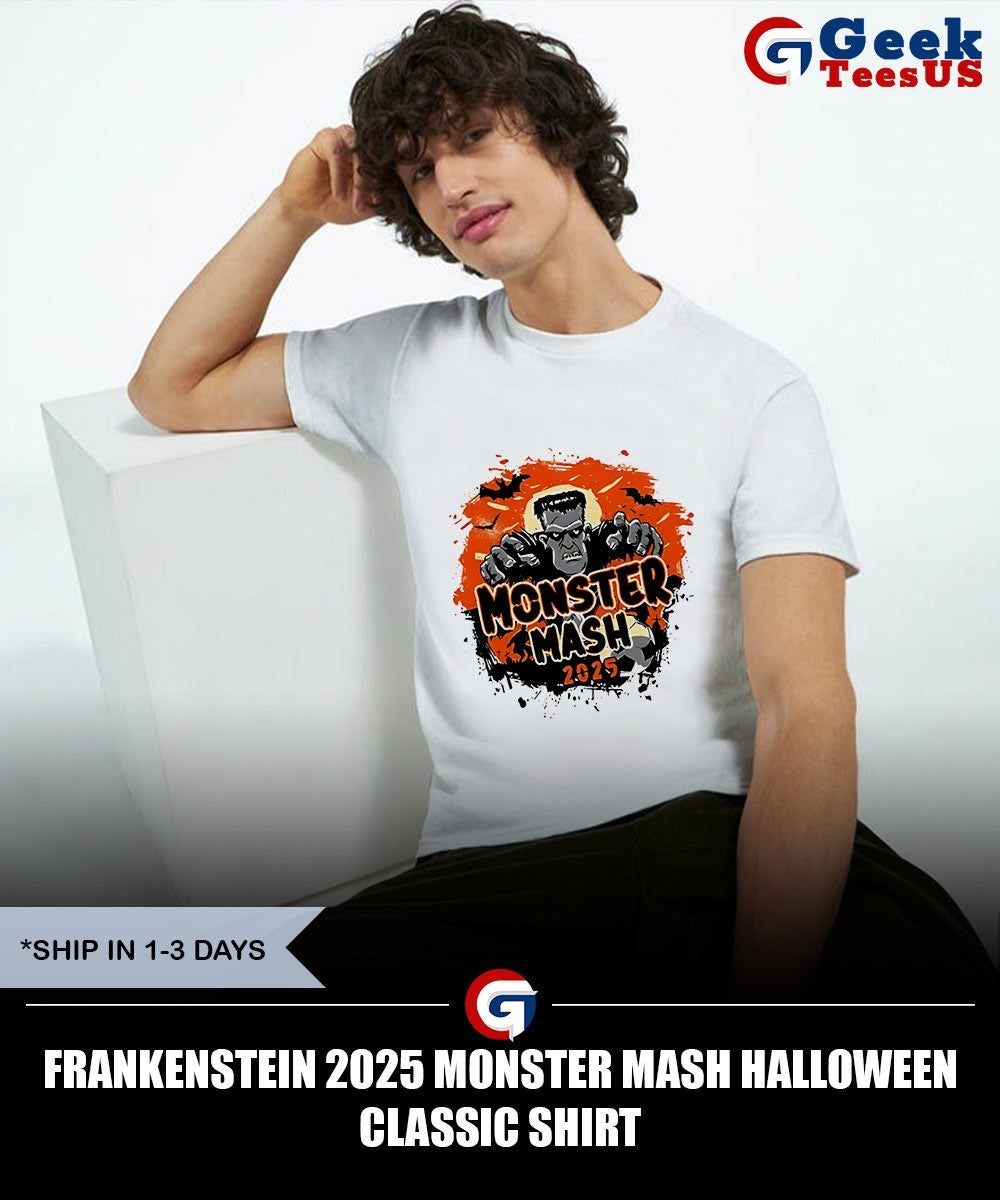 Frankenstein 2025 Monster Mash Halloween Classic shirt