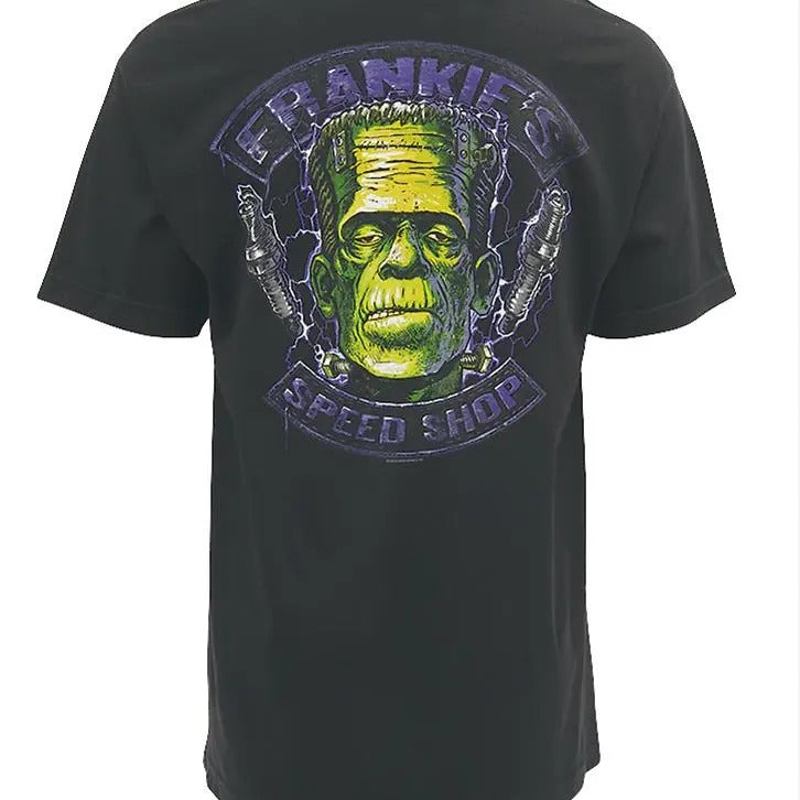 Frankie's Speed Shop T-Shirt mens  clothing Crewneck Cotton Hoodie, Sweatshirt | HypeDripTees.com