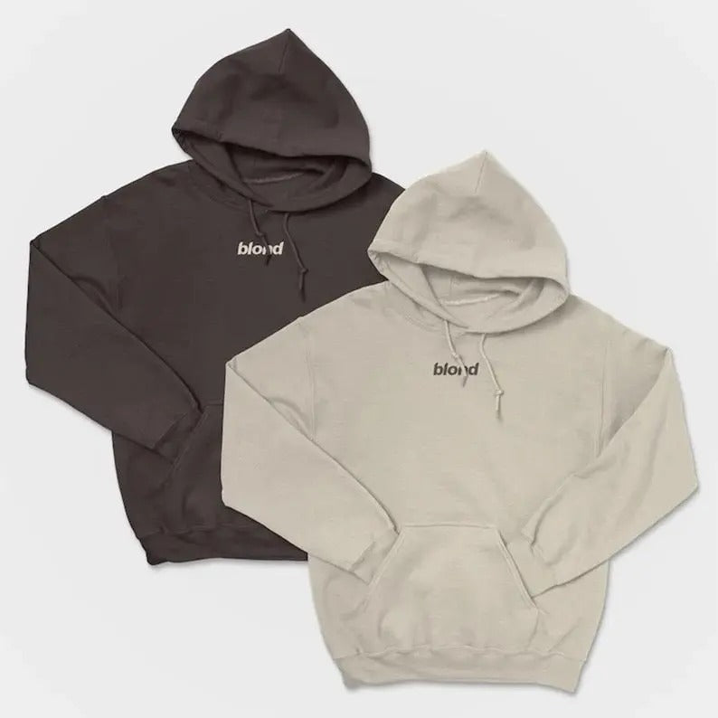 Frankk Oceann Blondd unisex Tshirt Sweasthirt Hoodie Classic Fabric Menswear Crewneck Sweaters Sweatshirt | HypeDripTees.com