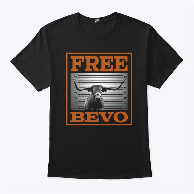 Free Bevo Texas Longhorns Shirt