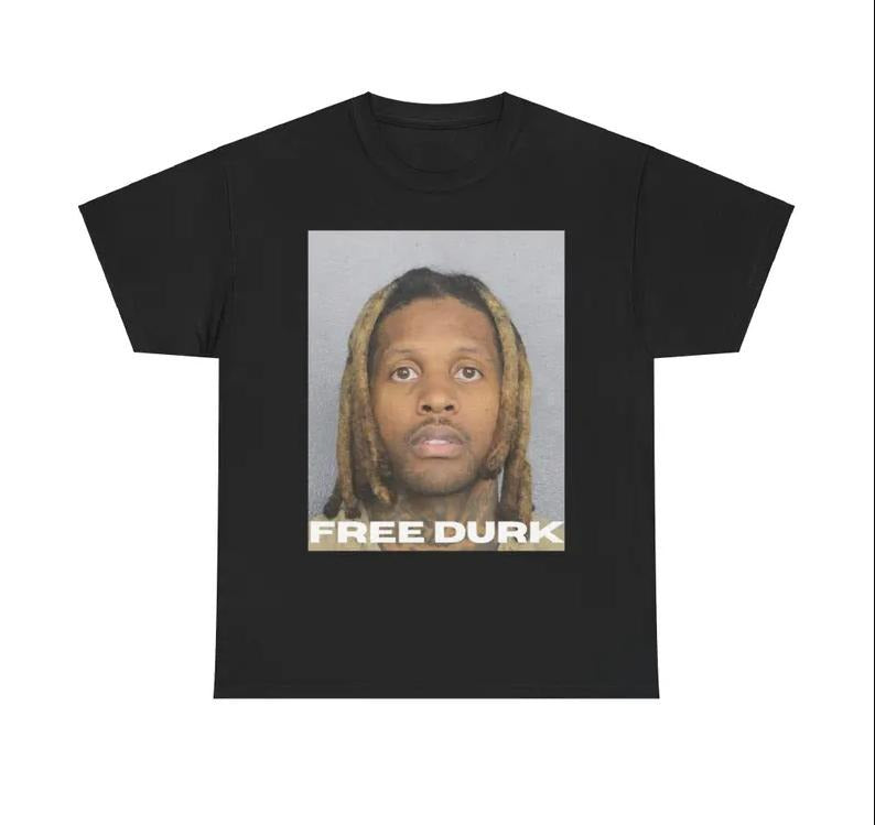 Free Lil Durk Mugshot Shirt - Free Lil Durk Tee Hoodie, Sweatshirt | HypeDripTees.com