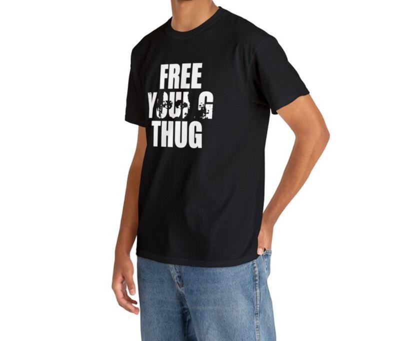 Free Thuggg Tshirt Gift Fans Hoodie, Sweatshirt | HypeDripTees.com
