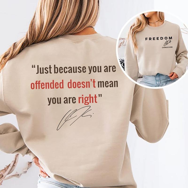 Freedom Charlie Shirt, A True Patriot Charlie Kirk Sweatshirt, Charlie Kirk Memorial T-Shirt, Republican Shirt, Patriotic...