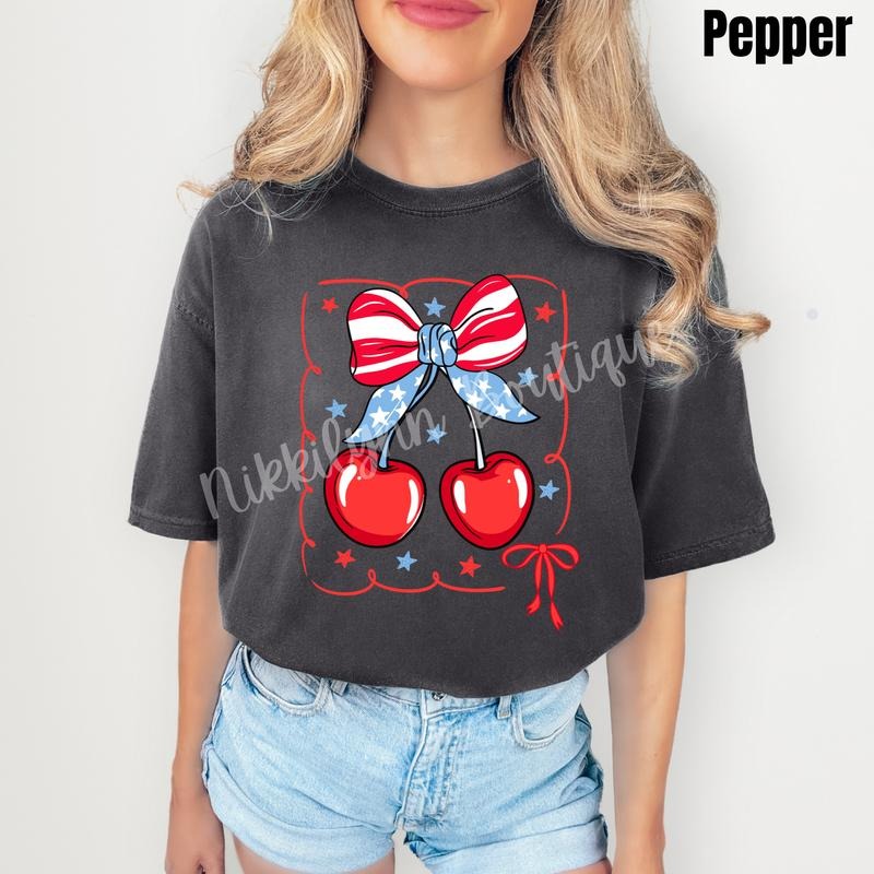 Freedom Cherries Comfort Colors T-Shirt 'NLB' Hoodie, Sweatshirt | HypeDripTees.com