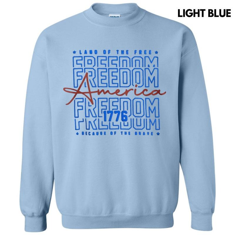 Freedom Puff Sweatshirt T-Shirts, Hoodie | HypeDripTees.com
