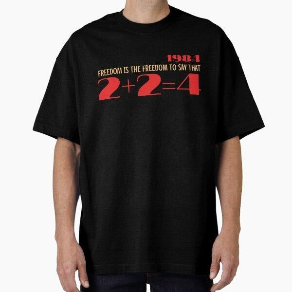 Freedom is the freedom to say that 2+2=4 T-Shirt Hoodie, Sweatshirt | HypeDripTees.com