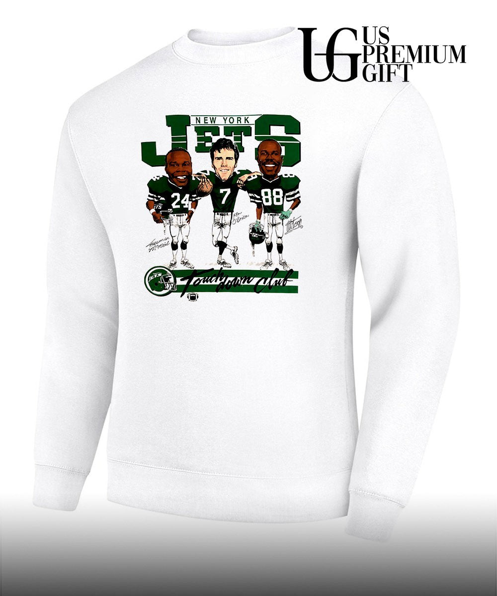 Freeman McNeil Ken O’Brien and Al Toon New York Jets Football vintage shirt