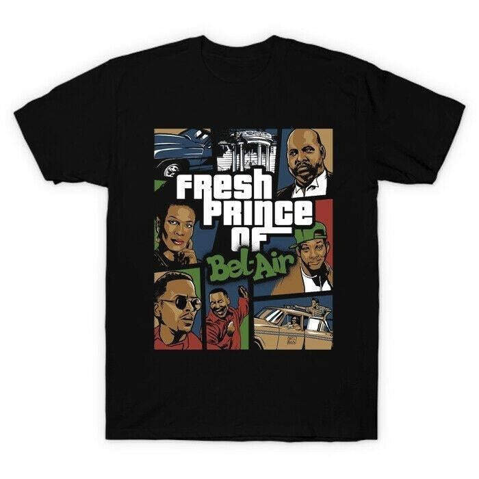 Fresh Prince Bel Air TV Series Character Street Style Graphic Vintage Shirt designer  shirts Hoodie, Sweatshirt