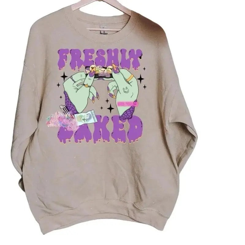 Freshly Baked sweatshirt , spooky, cookies, holloween sweatshirt T-Shirts, Hoodie | HypeDripTees.com