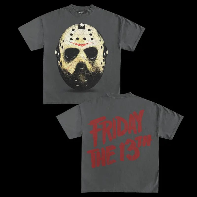 Friday The 13th Graphic Tee - Unisex Cotton T-shirt - Menswear Hoodie, Sweatshirt | HypeDripTees.com
