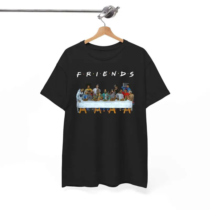 Friends Rapper Tshirt, Hip Hop Legends and Pioneers Tee, Gift For Fan Hoodie, Sweatshirt | HypeDripTees.com