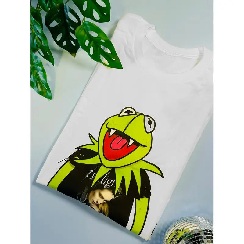 Frog Vampire full color design on white unisex shirt Hoodie, Sweatshirt | HypeDripTees.com