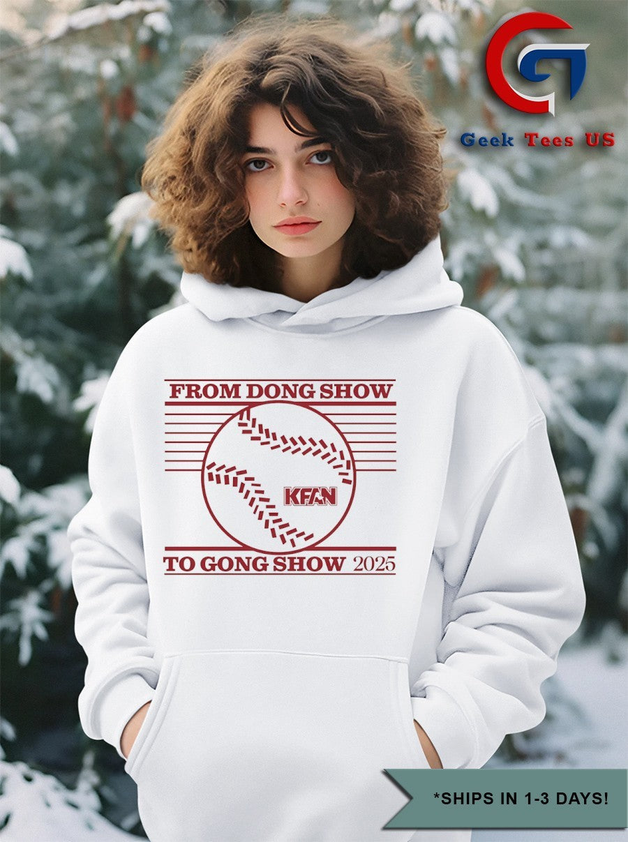 From dong show to gong show 2025 shirt