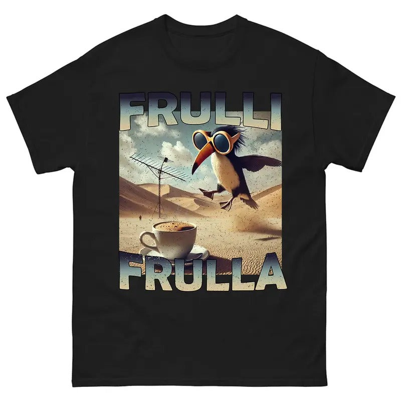 Frulli Frulla Funny Brain Rot T-shirt, Meme Shirt, Trending Tee, funny summer t-shirts Hoodie, Sweatshirt | HypeDripTees.com