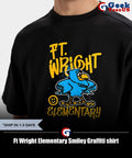Ft Wright Elementary Smiley Graffiti shirt