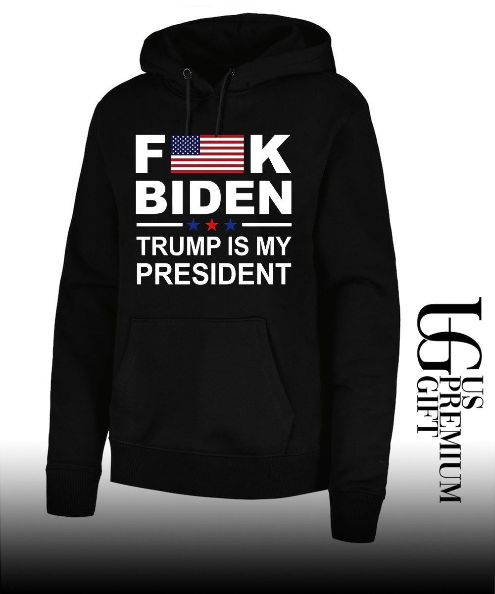 Fuck Biden Trump is my President flag shirt