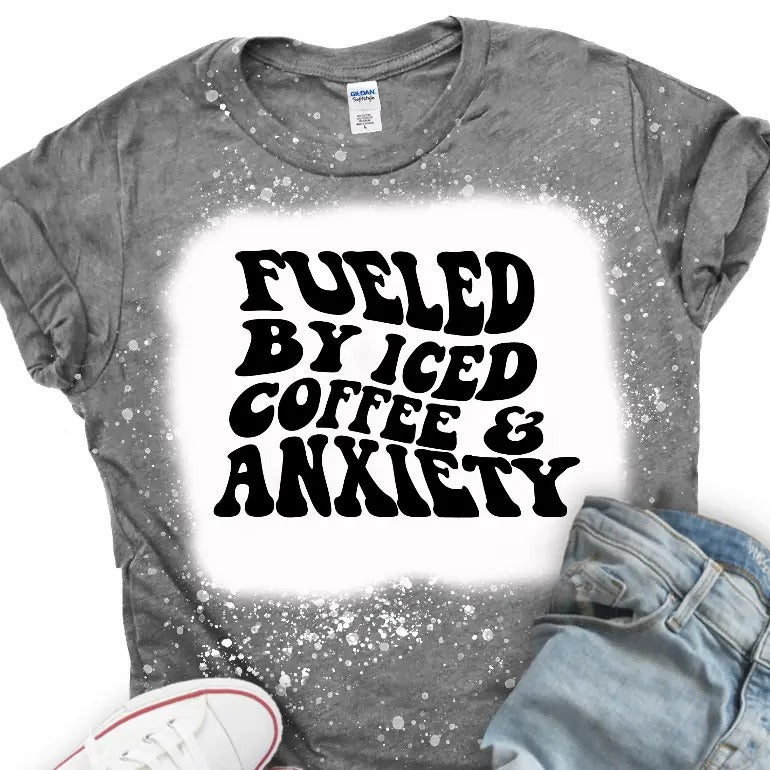 Fueled by anxiety T-shirt Hoodie, Sweatshirt | HypeDripTees.com