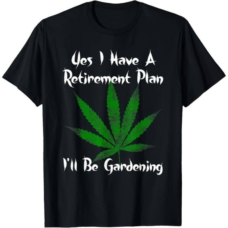 Fun Gardening retirement Plan T-shirt - 100% cotton, short sleeve, garden Hoodie, Sweatshirt | HypeDripTees.com