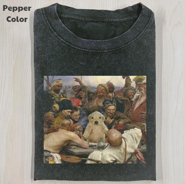 Funny Animal Vintage Graphic Tee, Dog T-Shirt, Animal Shirt, Unisex Meme Cringe Funny Shirt, Menswear Womenswear Streetwear Cotton Comfort