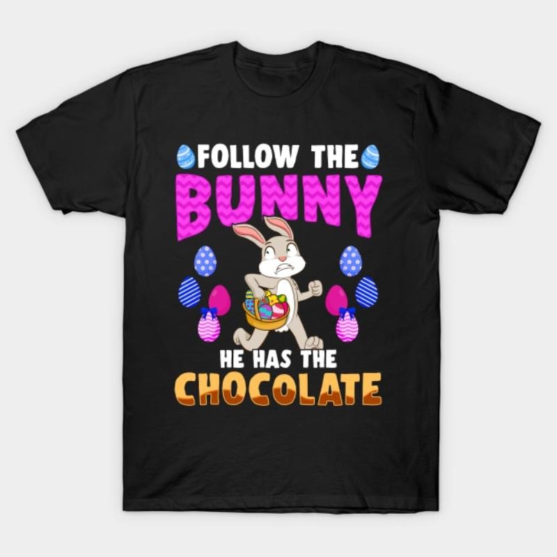 Funny Animals Eggs Easter Bunny and Baby Chick T-Shirt Hoodie, Sweatshirt | HypeDripTees.com