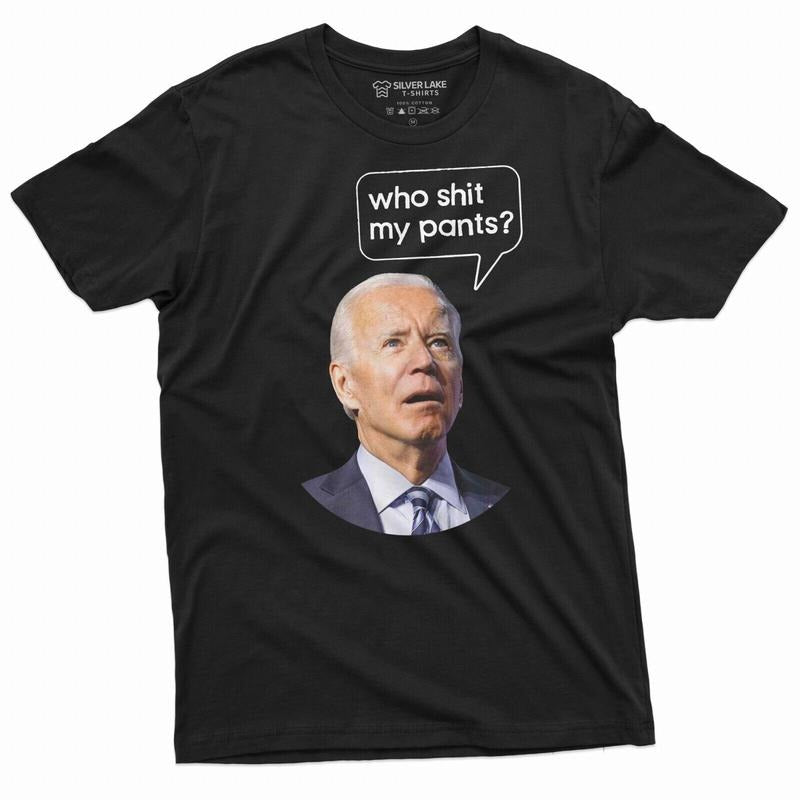Funny Anti Joe  Biden T Shirt Conservative Tee Trump Lover Republican Gifts High Quality O-Neck Short Sleeves T-Shir...