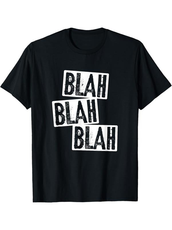 Funny Blah Blah Blah Blahblahblah Blablabla Bla Bla Bla T-Shirt Graphic Streetwear Hoodie, Sweatshirt | HypeDripTees.com