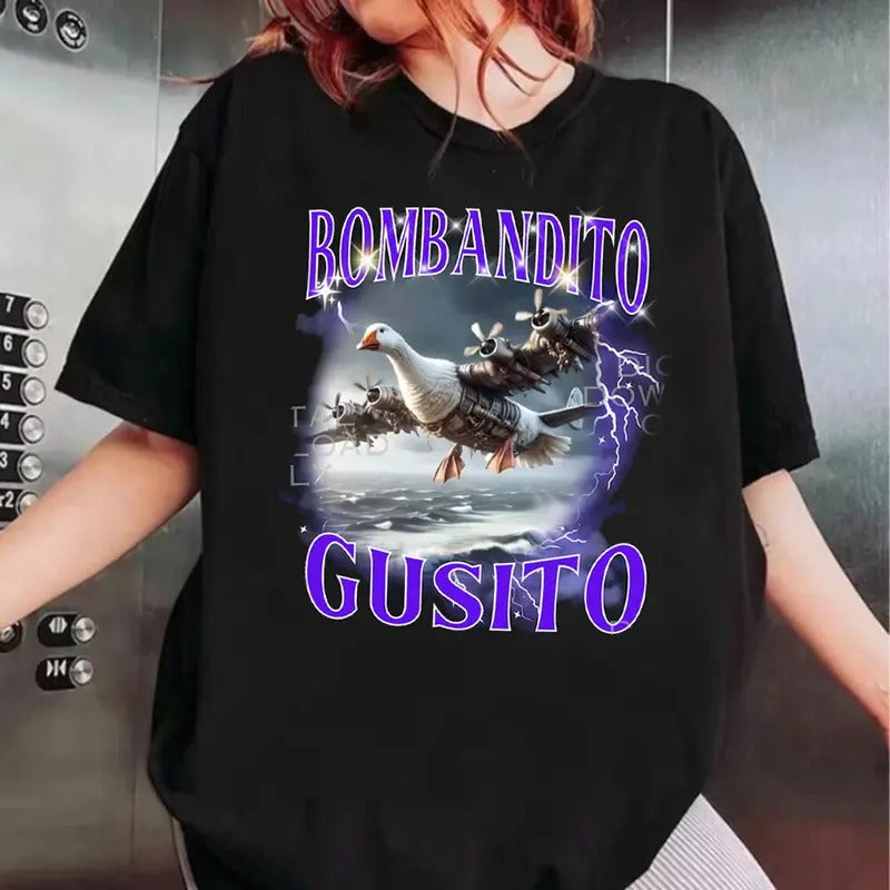 Funny Bombandito Gusito Shirt, Brain Rot Tee, Silly Goose Meme T-Shirt Fans Gift Hoodie, Sweatshirt | HypeDripTees.com