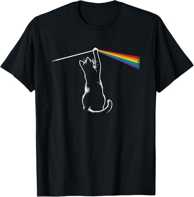 Funny Cat Shirts, Funny Cat Rock Music Gift Men Women Funny Cat T-Shirt - Menswear Top Hoodie, Sweatshirt | HypeDripTees.com