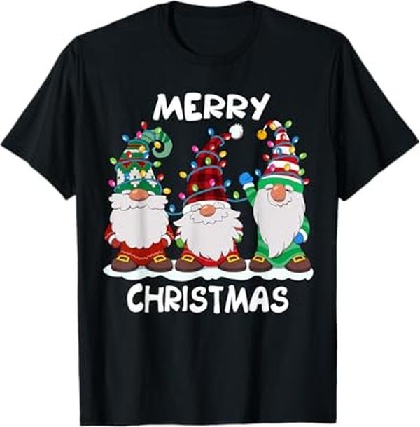 Funny Christmas Shirts, Merry Christmas Gnomes Xmas Family T-Shirt - Menswear Top Hoodie, Sweatshirt | HypeDripTees.com