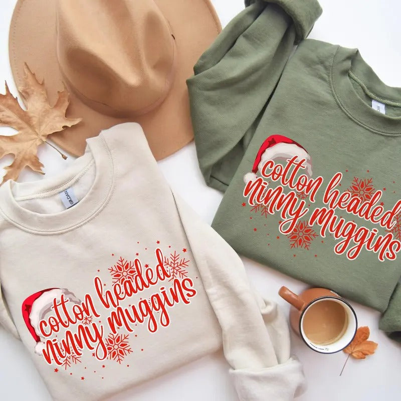 Funny Christmas Sweatshirt, Holiday Movie Lover Hoodie, Trendy Christmas Gifted Sweatshirt, Cute Elf Sweater T-Shirts