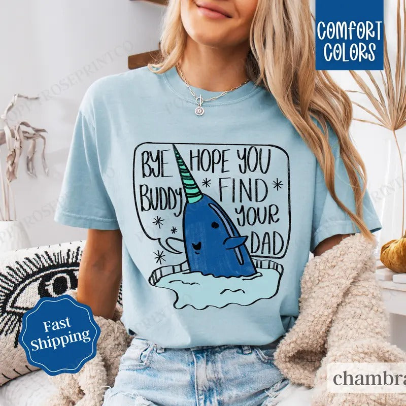 Funny Elf Shirt Comfort Colors, Cute Christmas Tee, Women's Holiday Tshirt Hoodie, Sweatshirt | HypeDripTees.com